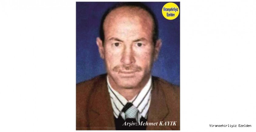 Hemşehrimiz Viranşehir Devlet Hastanesinde Yıllarca Sıtma Savaş Bölümde Görev yapmış, Merhum Sinan Orhan