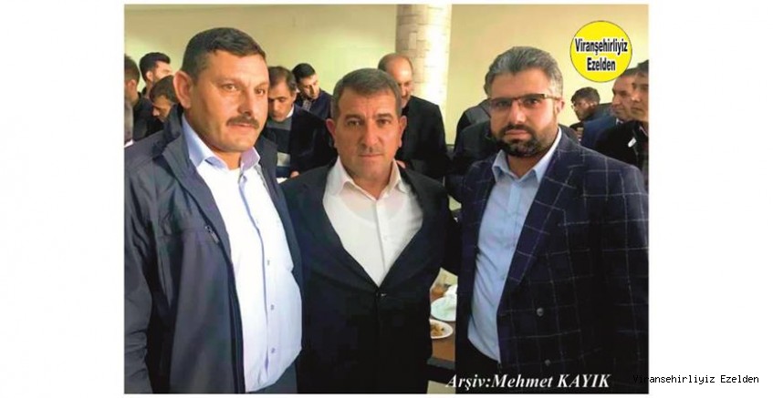 Hemşehrimiz Viranşehir Engelliler Derneği Başkanı Şeyhmus Belca, Mehmet Hakkı Çıdacı ve Şeyhmus Göl