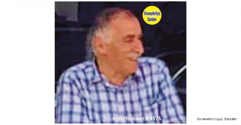 Hemşehrimiz Viranşehir Eski Derik Caddesi Üzerinde Yıllarca Esnaflık yapmış, Sevilen İnsan Merhum Sinan Koyun