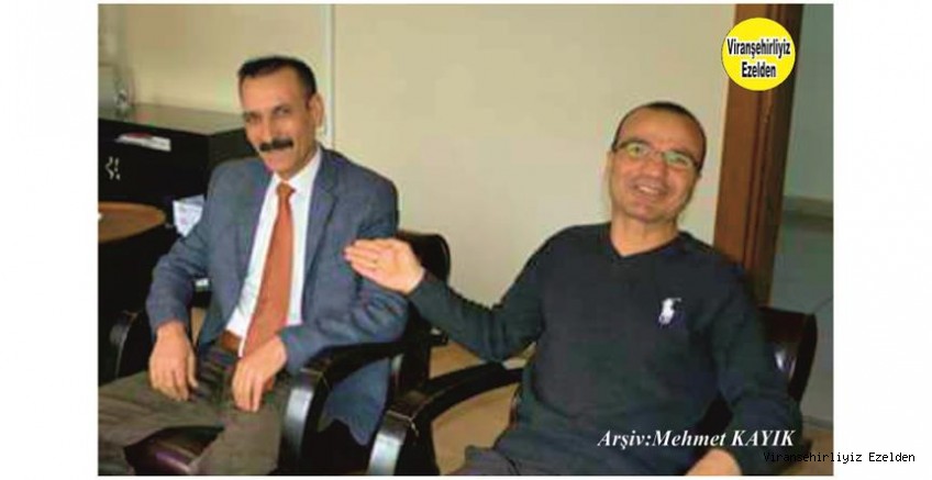 Hemşehrimiz Viranşehir Eski Hükümet Konağında Birlikte Yıllarca Birlikte çalışmış, Hasan Duran ve Sinan Kızılkanat