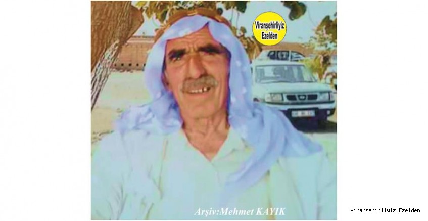 Hemşehrimiz Viranşehir  Eyyüpnebi Beldesinin Sevilen Değerlerinden olan, Merhum Filit Kurt