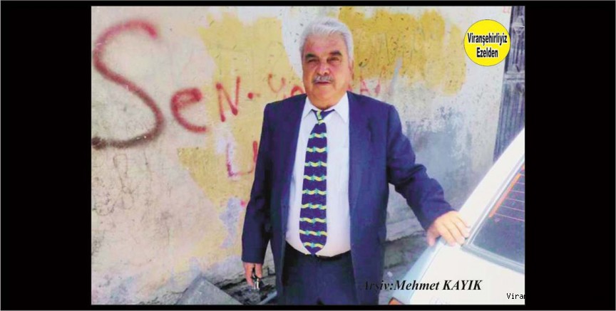 Hemşehrimiz Viranşehir Hayvan Pazarında Yıllarca Esnaflık yapmış, Sevilen İnsan Merhum Mehmetnur Kar