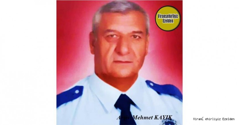 Hemşehrimiz Viranşehir İlçe Emniyet Müdürlüğünde Bekçi Olarak Görev Yapmış, Davut Güven