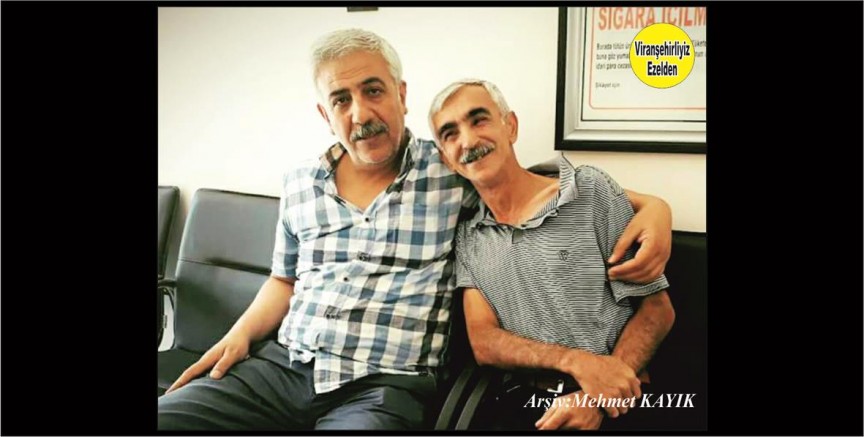 Hemşehrimiz Viranşehir İlçe Halk Kütüphanesinde Yıllarca Beraber Görev Yapmış, Eyyüp İncir ve Garip Suman