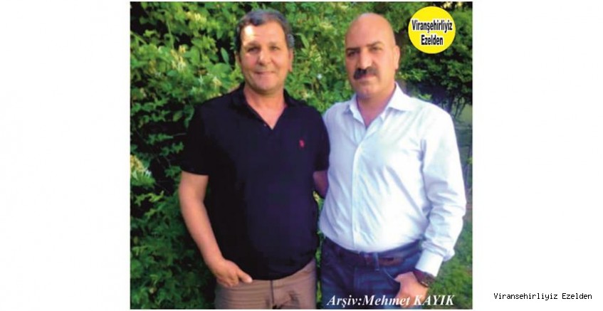 Hemşehrimiz Viranşehir İlçe Tarım Müdürlüğü Personellerinden, Vahit Yıldız ve Hikmet Aydoğan
