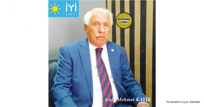 Hemşehrimiz Viranşehir İyi Parti İlçe Başkan Yardımcısı Bubo Büyükturan