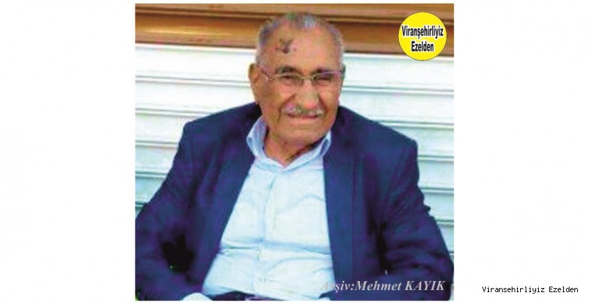Hemşehrimiz Viranşehir Kaymakamlığı Eski Yazı İşleri Müdürü Değerli İyi İnsan Sinan Büyükturan
