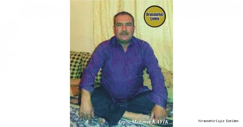 Hemşehrimiz Viranşehir Kemberli Köyü Muhtarı Halil Kalkan