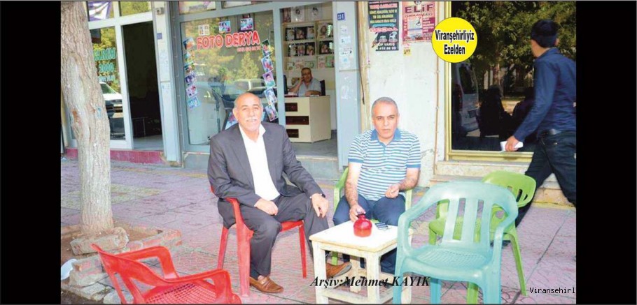 Hemşehrimiz Viranşehir Kızılay İlçe Başkanı Abdulkerim Etli ve Merhum Eyyüp Öztürk(Eyyubê Hacı Kato)
