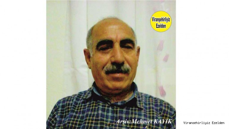 Hemşehrimiz Viranşehir Mutlu KÖyü değerlerinden olan, Merhum Abdurrahman Yavuklu