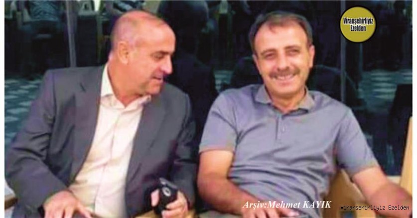 Hemşehrimiz Viranşehir PTT Müdürlüğü Bünyesinde yıllarca birlikte Görev yapmış, Mehmet Çiçek ve İzzet Uğurlu