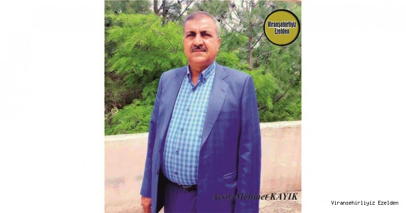 Hemşehrimiz Viranşehir Sanayi Sitesinde Yıllarca Esnaflık yapmış, Sevilen İnsan Ali Öçmek