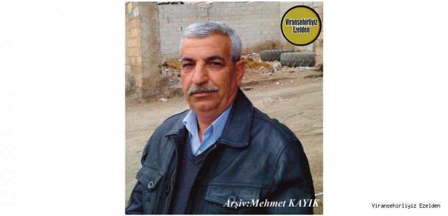 Hemşehrimiz Viranşehir Sanayi Sitesinde Yıllarca Esnaflık yapmış, Sevilen İnsan Mehmet Egemen