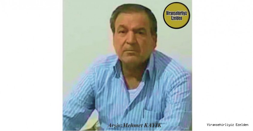 Hemşehrimiz Viranşehir Sanayi Sitesinde Yıllarca Ustalık yapmış, Sevilen İnsan Merhum Abdullah Uçar