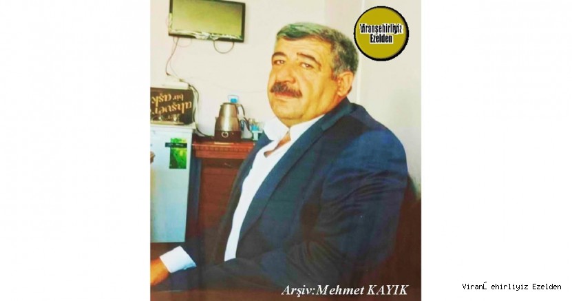 Hemşehrimiz Viranşehir Sanayi Sitesinin Sevilen Ustalarından, Merhum Mehmet Sapan(Hamme Usta)