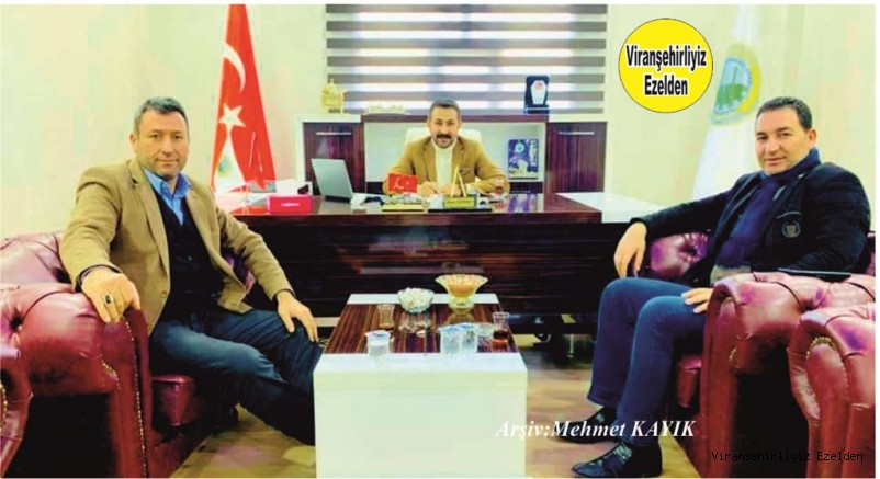 Hemşehrimiz Viranşehir Ticaret  ve Sanayi Odası Başkanı Ömer Yazmacı, Belediye Meclis Üyesi Münir Kanar ve Sıraç Çetin