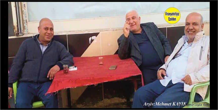 Hemşehrimiz Viranşehir Şarkpınar Mahallesi Muhtarı Ahmet Yaşar, Çetin Diken ve Arkadaşı