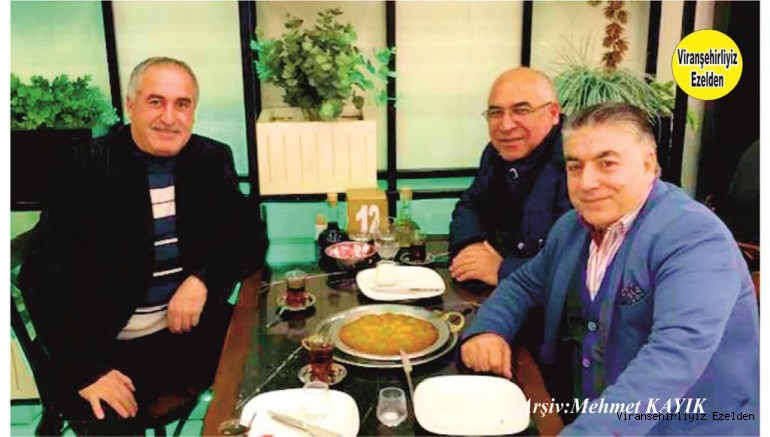 Hemşehrimiz Viranşehir Sevilen Esnaflarından Hacı Hüseyin Tatar, Ali Büyükturan ve Mehmet Kapan