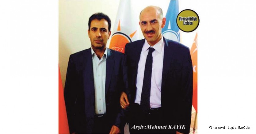 Hemşehrimiz Viranşehir Siyaset Arenasında Sevilen, Sayılan Güzel İnsanlarımızdan olan, İshak Kaya ve İbrahim Gelin