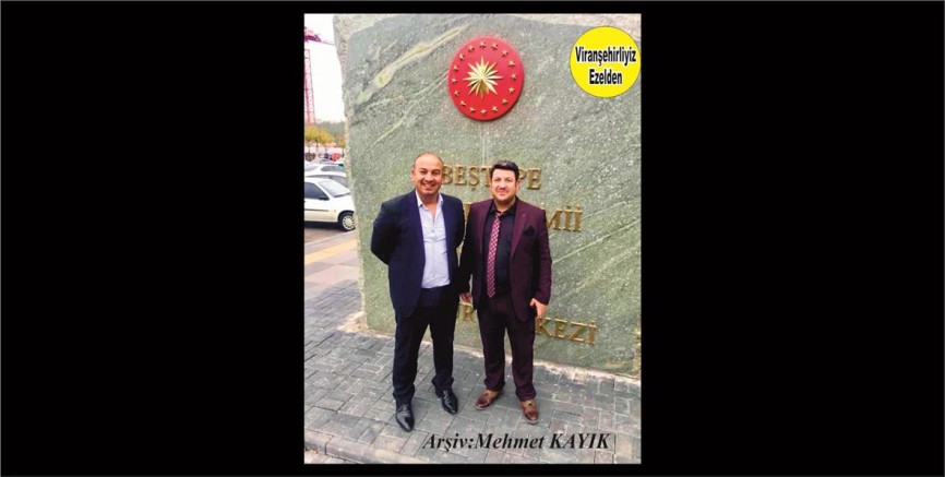 Hemşehrimiz Viranşehir Tedaş Şefi Hamit Eren ve İsmail Şubat