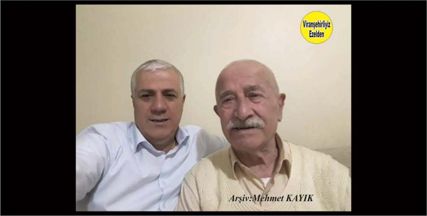 Hemşehrimiz Viranşehir Tekye Mahallesi Eski Muhtarı Merhum Hacı Garip Oğuz ve Oğlu Mehmet Oğuz