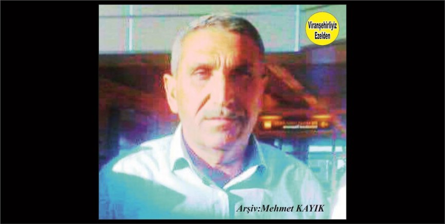 Hemşehrimiz Viranşehir Tıbender Köyünde Yıllarca Çiftçilik yapmış, Sevilen İnsan Merhum Mehmet Eren