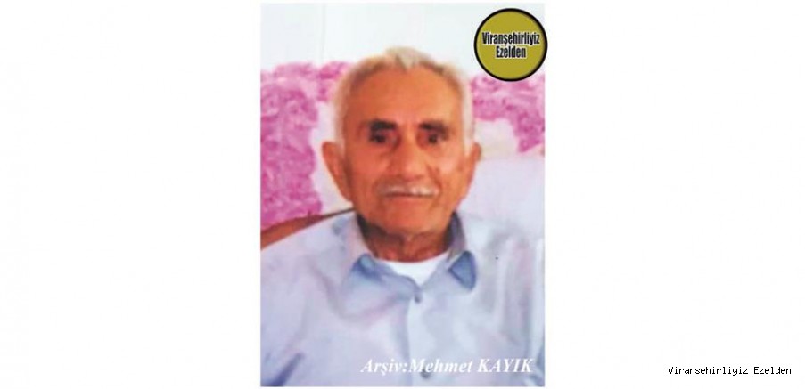 Hemşehrimiz Viranşehir TMO(Toprak Mahsülleri Ofisi)’da Yıllarca Görev yapmış, Sevilen İnsan Merhum Ahmet Kutlu
