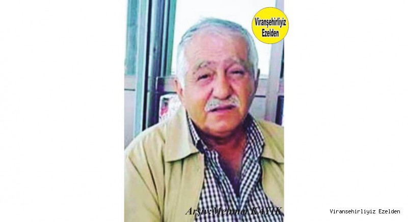 Hemşehrimiz Viranşehir Toprak Mahsülleri Ofisinden Emekli Seyfettin Sevük