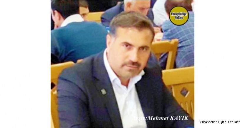 Hemşehrimiz Viranşehir Yeniden Refah Partisi İlçe Başkanı Ahmet Çınar