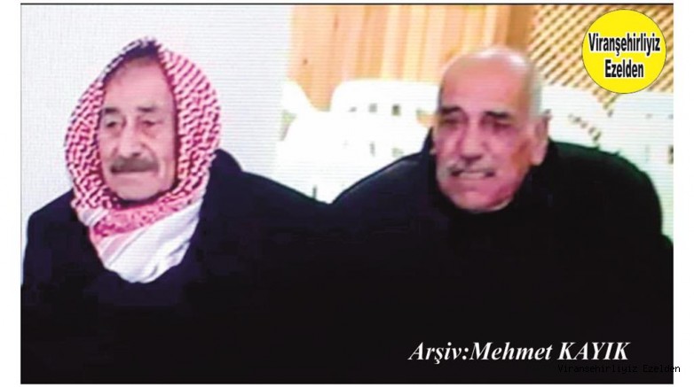Hemşehrimiz Viranşehir Yıllarca Şoförlük yapmış, Sevilen İnsan Merhum Sabri Güç ve Merhum Ali Sarmaca