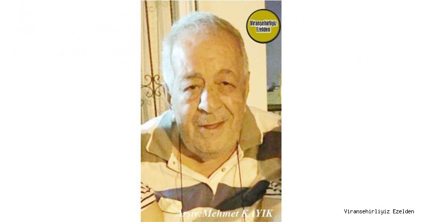 Hemşehrimiz Yakın zamanda Mersin’de Vefat etmiş, Sevilen Değerlerimizden olan, Merhum Fikret Öztop