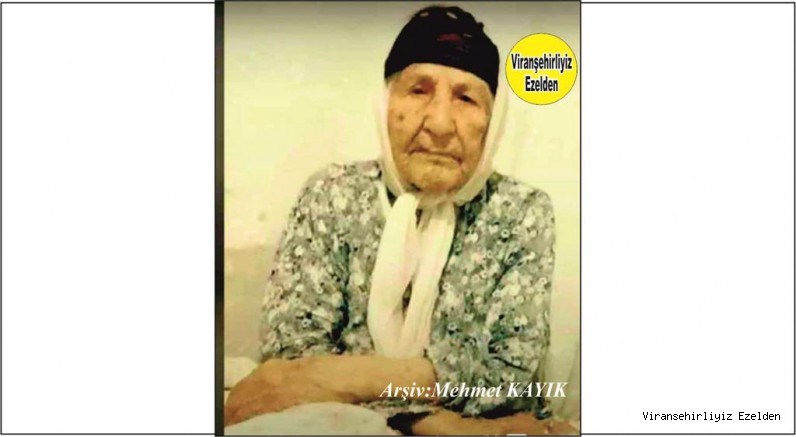 Hemşehrimiz Yakın zamanda Vefat etmiş, Değerli Annelerimizden olan, Merhume Gülçin Delek