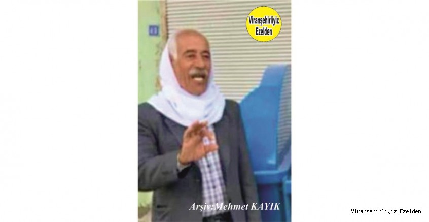 Hemşehrimiz Yakın zamanda Vefat etmiş, Merhum İbrahim Irmak