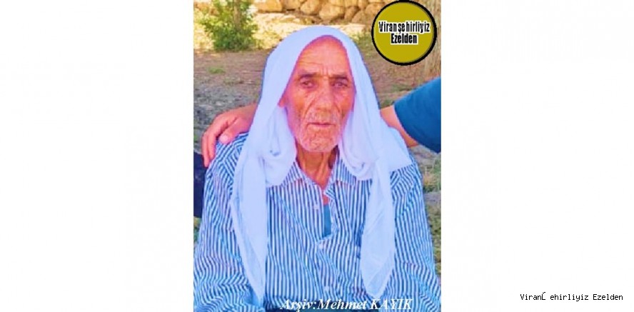 Hemşehrimiz Yakın zamanda Vefat etmiş, Merhum Salim Oynaş
