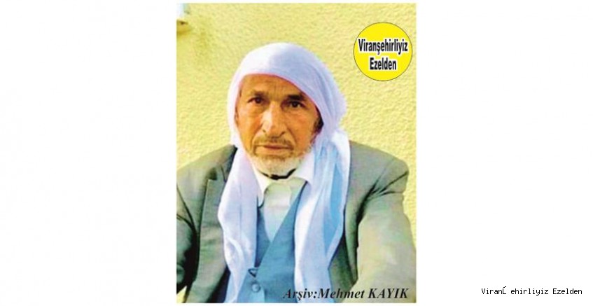Hemşehrimiz Yakın zamanda Vefat etmiş, Sevilen İnsan Merhum Ahmet Aslan
