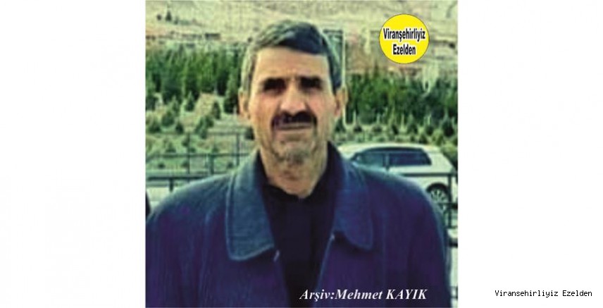 Hemşehrimiz Yakın zamanda Vefat etmiş, Sevilen İnsan Merhum  Mehmet Uğurlu
