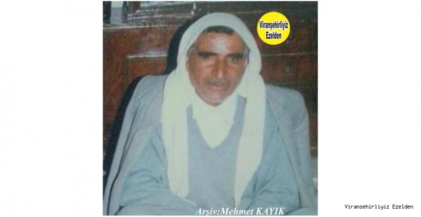 Hemşehrimiz Yakın zamanda vefat etmiş, Sevilen İnsan Merhum Selim Tatlı
