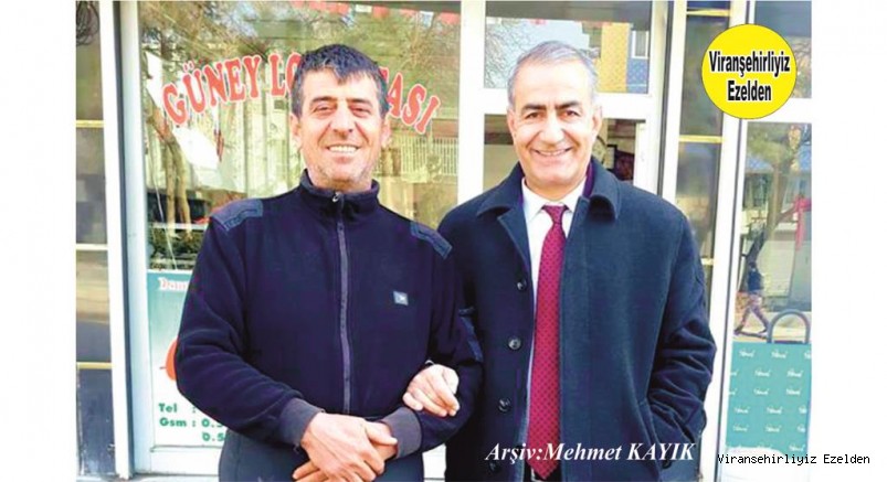Hemşehrimiz Yıllarca Esnaflık yapmış, Mehmet Bayraktar ve Arkadaşı Mehmet Coşkun
