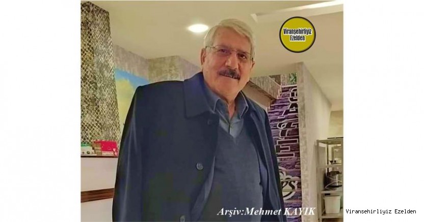 Hemşehrimiz Yıllarca Viranşehir’de Sümerbank Müdürlüğü yapmış, Mehmet Güllü