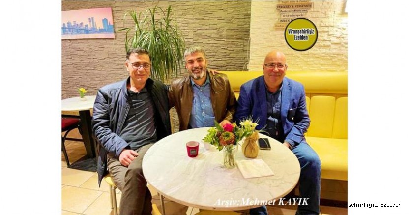 Hemşehrimiz Yıllardan Beridir Yurt Dışında Yaşayan Hakkı Bozkurt, Misafiri İbrahim Baş ve Arkadaşı
