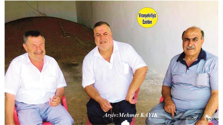 Hemşehrimiz Yusuf Senci, Haşim Anlı ve Arkadaşı