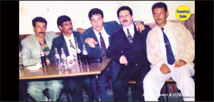 İbrahim Kiracı,  Rakıp Kurt,  Mahmut Isın, Mehmet Nur Aba ve Hüseyin Kalender