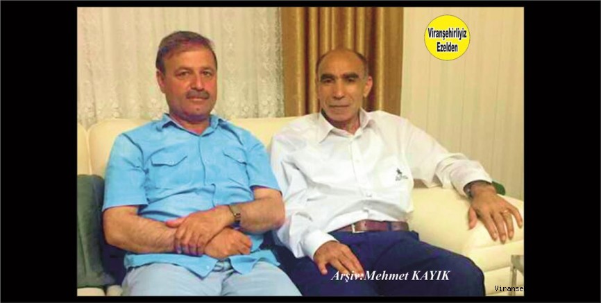 İki Dönem Viranşehir Belediye Başkanı Olarak Görev Yapan Emrullah Cin ve Belediye Meclis Üyesi Emin Türkoğlu
