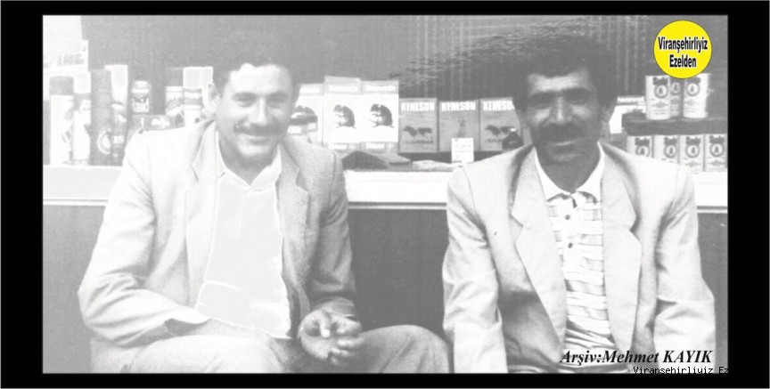İki Dost Şeyhmus Öztürk ve Nazım Yavuzkaplan