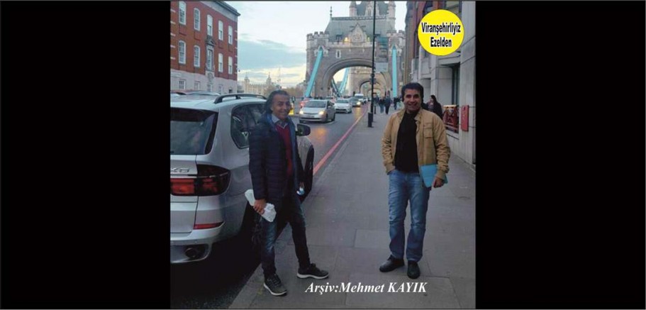  İngiltere’nin Başkenti Londra’da Yaşayan Mehmet Keskinbıçak ve Arkadaşı Murat Bingöllü
