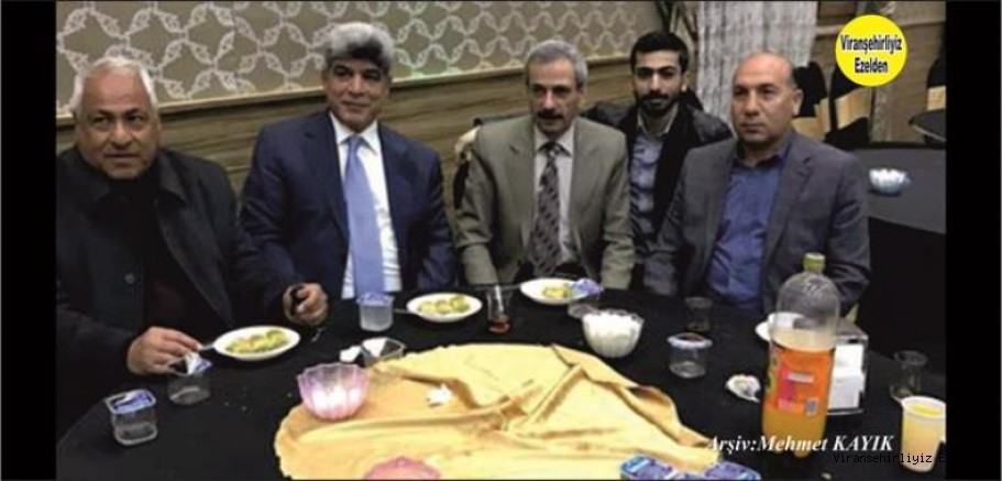 Viranşehir’de Yıllarca Lise Müdürlüğü yapmış, Sevilen İnsan Müdür Abdulkadir Yolcu, Emekli Banka Müdürü Süleyman Torunlu, Mehmet Büyükturan ve Eyyüp Yavuklu