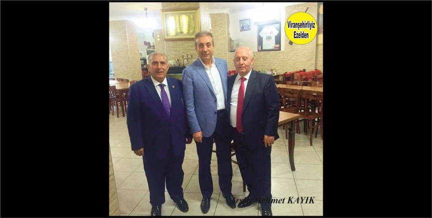 İşadamı Aslan Akyürek,  Milletvekili Mehmet Akyürek, Ak Parti Genel Başkan Yardımcısı Mehmet Mehdi Eker