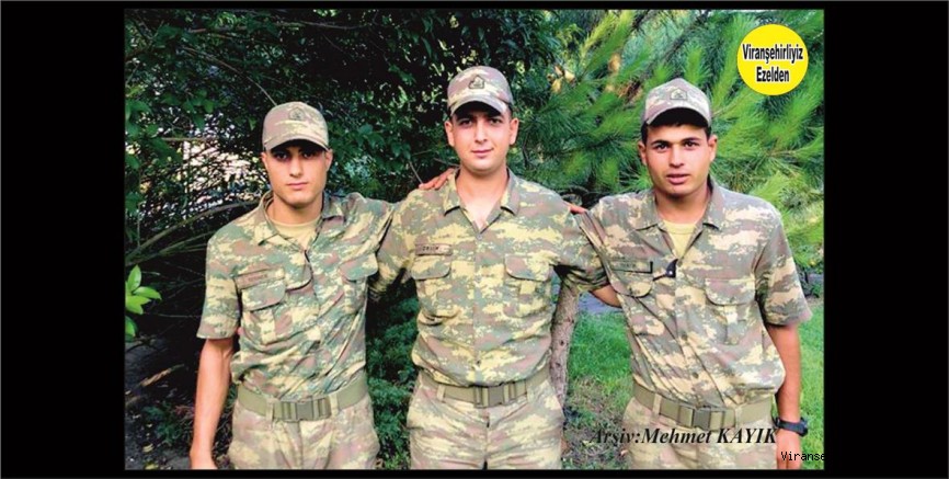 İstanbul'da Askeri Kışlada Bir arada Olan Hemşehrimiz Hamza Demir, İkiz Kardeşlerden Abdullah Ternek ve Hasan Ternek
