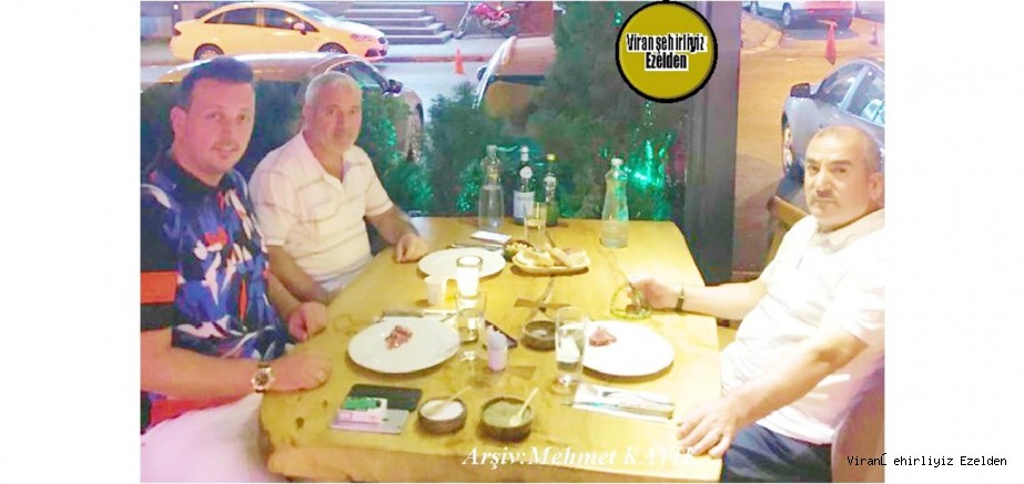 İstanbul’da Yaşayan Hüseyin Bilici, Akrabası Ziraat Mühendisi İsmail Yazmacı ve Polonya’dan Gelen Misafiri
