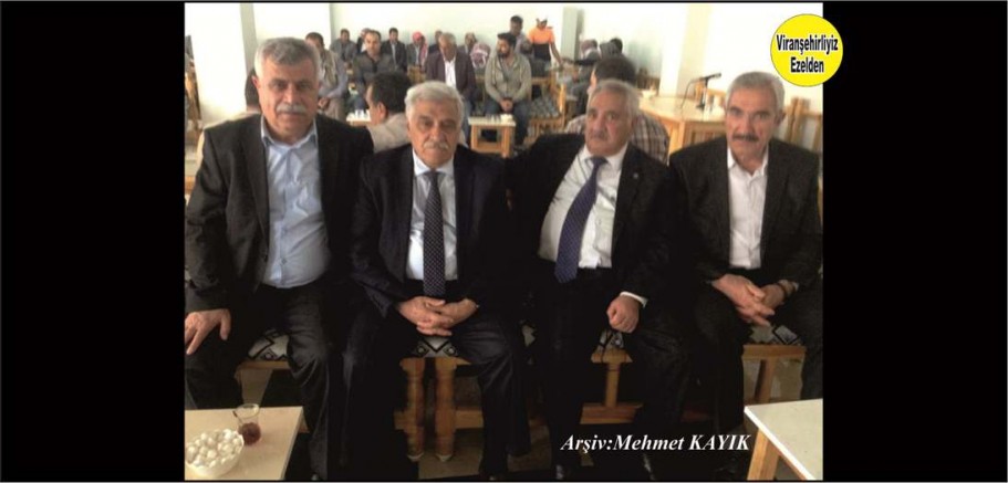 İstanbul Viranşehirliler Derneği Başkanı Merhum Necati Erol, Mehmet Kaya, Ömer Sağır ve Mahmut Eren